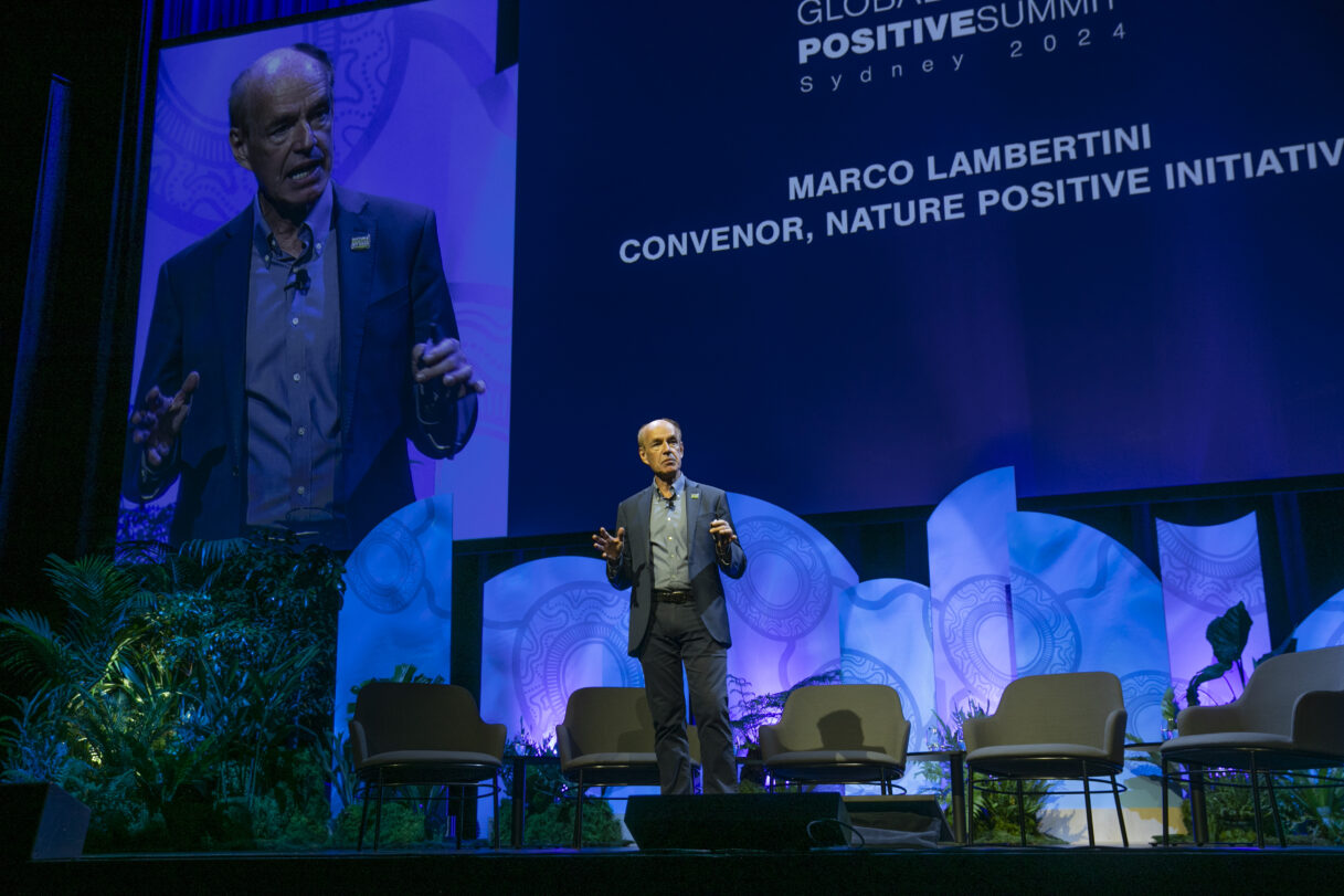 Global Nature Positive Summit - Marco Lambertini Presenting