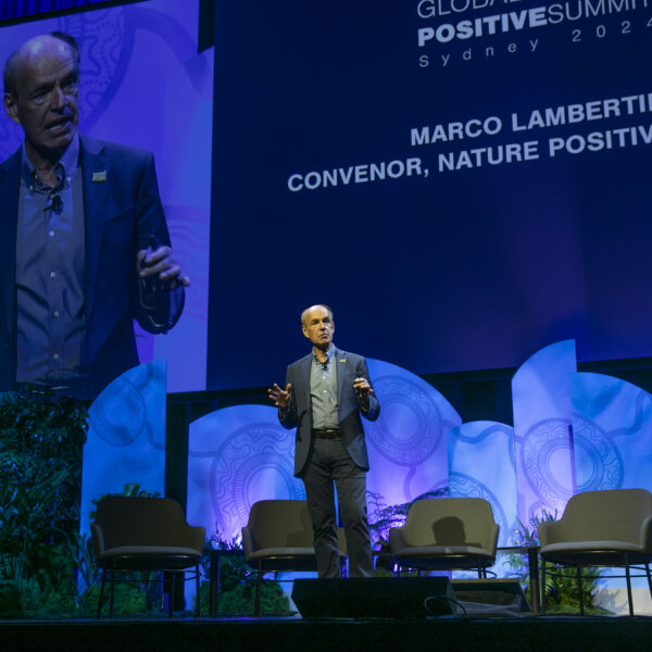 Global Nature Positive Summit - Marco Lambertini Presenting